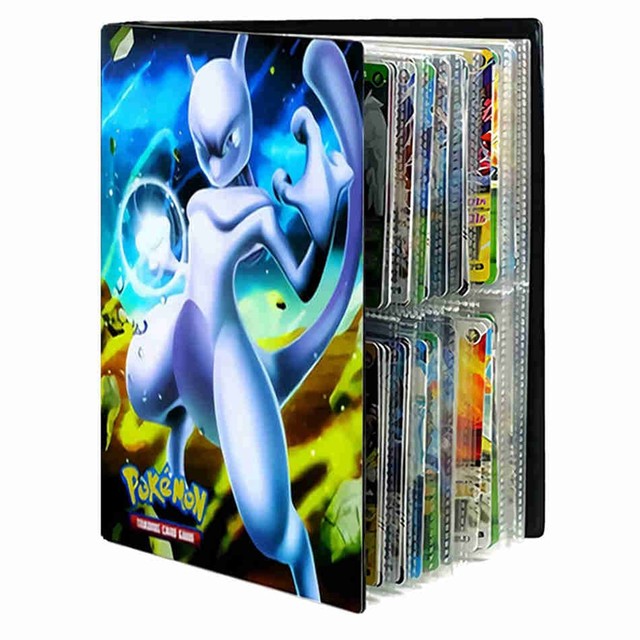 Takara tomy 240 pçs pokemon cartões álbum livro legal cartão de jogo mega  ex coleção fichário anime dos desenhos animados pokémon mewtwo pasta  brinquedos - AliExpress